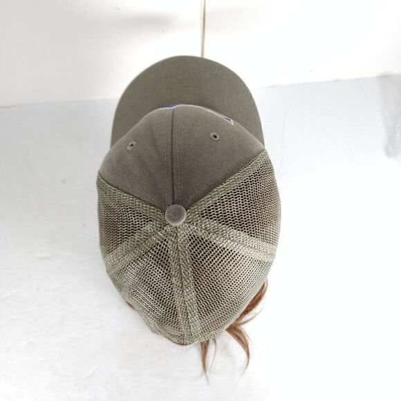 Patagonia Unisex Fitz Roy Trout OS Gray Adjustable Snapback Trucker Cap Hat - Picture 4 of 10